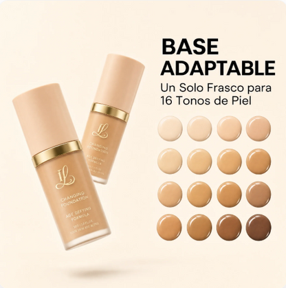 BASE DE MAQUILLAJE 5 EN 1 Tecnología Mimética de Color