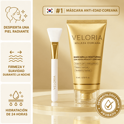VELORIA™ Mascarilla Facial de Colágeno